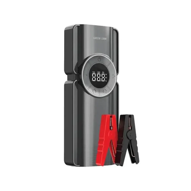 پاوربانک و جامپ استارتر و پمپ باد قابل حمل گرین لاین مدل Portable Jump Starter ظرفیت 10000 میلی‌ آمپر ساعت