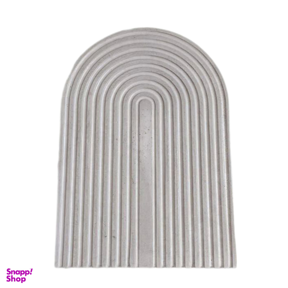 استند دست ساز طرح رنگین کمان کد 7712 رنگ طوسی