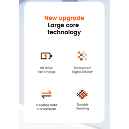 کابل USB-C توکی مدل TXCTL-YX01 طول 1 متر