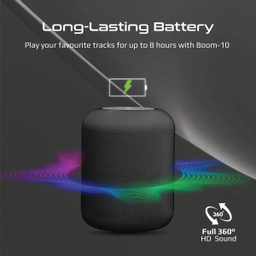 اسپیکر بلوتوثی قابل حمل پرومیت مدل BOOM-10