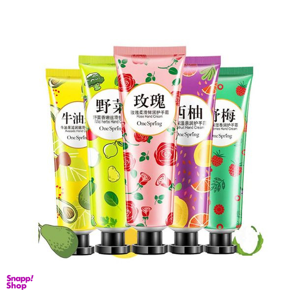 کرم مرطوب کننده وان سپرینگ مدل میوه ای حجم 30 میلی لیتر بسته 5 عددی