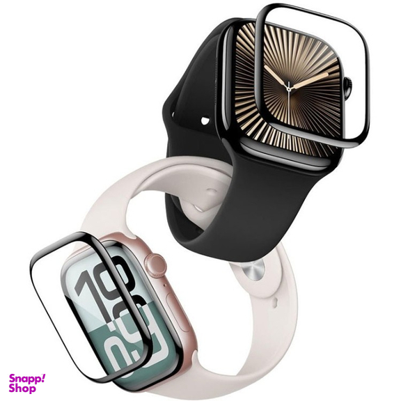 گلس ضد خش ساعت هوشمند گرین لاین مدل 3D Apple Watch Series 10 46mm