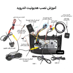 مانیتور اندروید خودرو ایکس مکس مدل Z100 مناسب سمند سورن