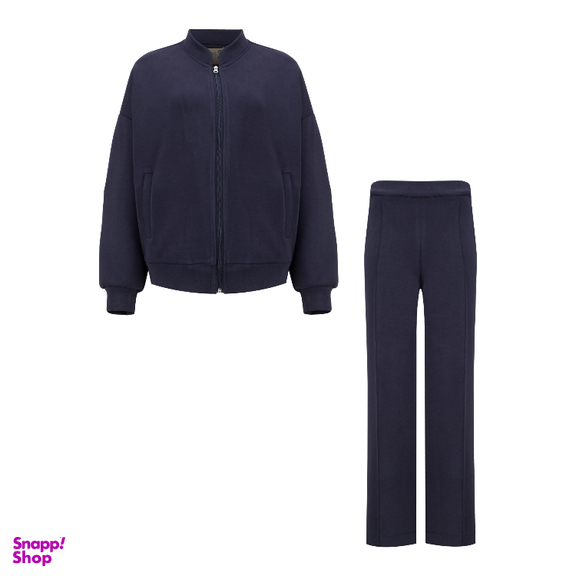 سویشرت و شلوار زنانه السانا مدل روهان کد 239404 رنگ سرمه ای