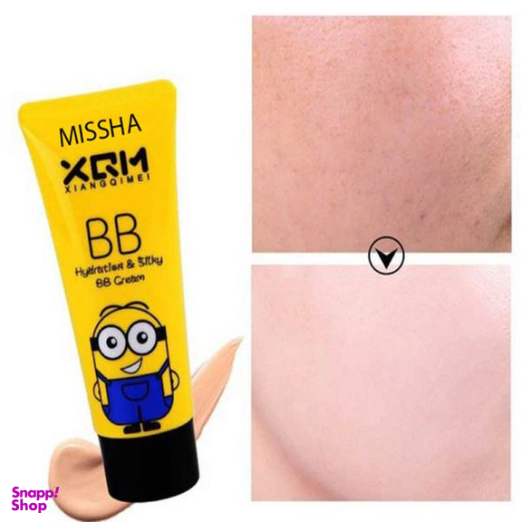 کرم پودر BB میشا مدل Hydration and Silky حجم 65 میلی لیتر مجموعه 2 عددی