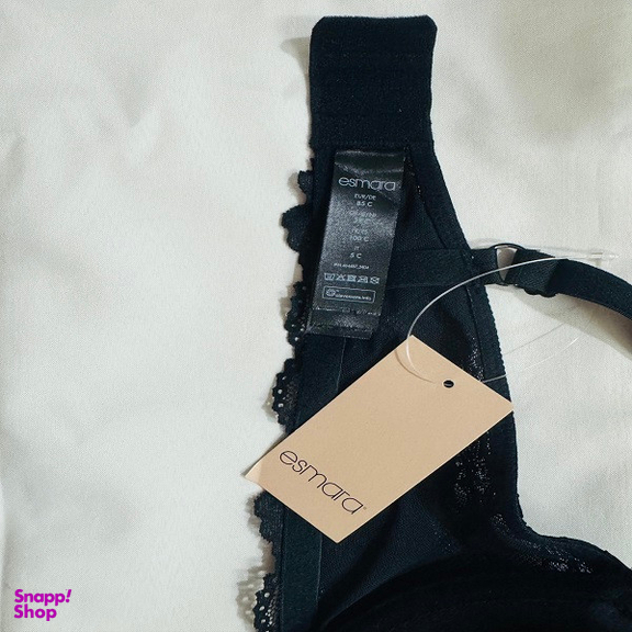 سوتین زنانه اسمارا کد 392 رنگ مشکی