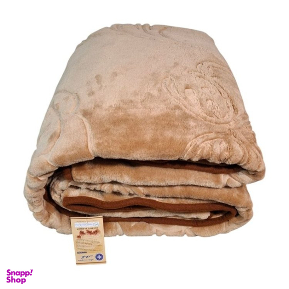 پتو دو نفره گلبافت مدل گل برجسته کد CHG2 سایز 220×240 سانتی متر