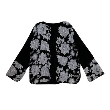 مانتو زنانه مدل ولوت رنگ مشکی