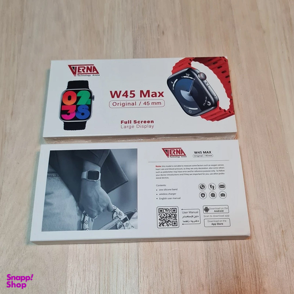 ساعت هوشمند ورنا مدل W45 Max