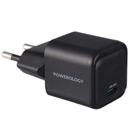 شارژر دیواری 20 وات پاورولوژی مدل Ultra-Compact GaN Charger
