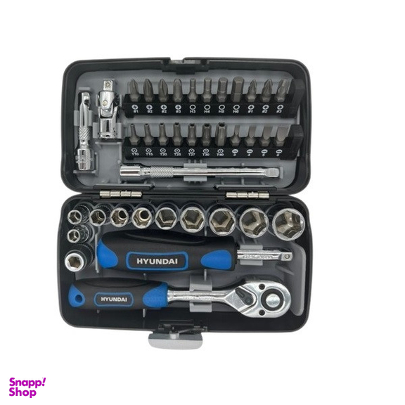 سری بکس و پیچ گوشتی هیوندای مدل 9138 مجموعه 38 عددی