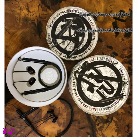 هدفون بلوتوثی دورگردنی کی تی مدل FLEX2