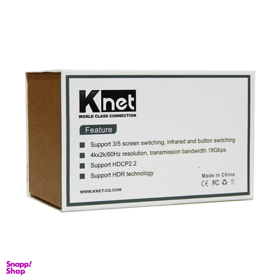 سوییچ تصوير کی نت مدل K-SWHD2003 HDMI