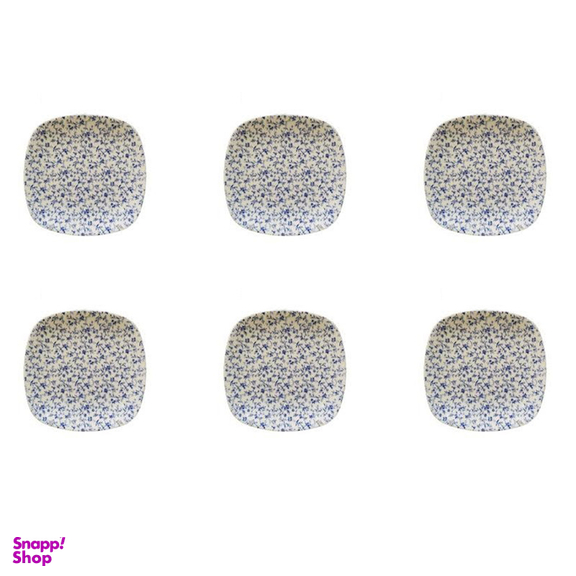 پیش دستی چینی زرین ایران مدل کواترو 19 ورنیکا درجه عالی بسته 6 عددی