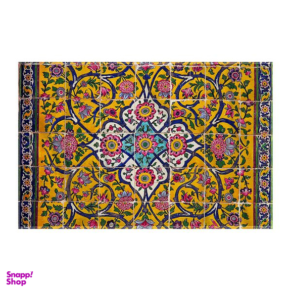 کاغذ کادو ترمه طراحان ایده مدل کاشی ایرانی TRM521