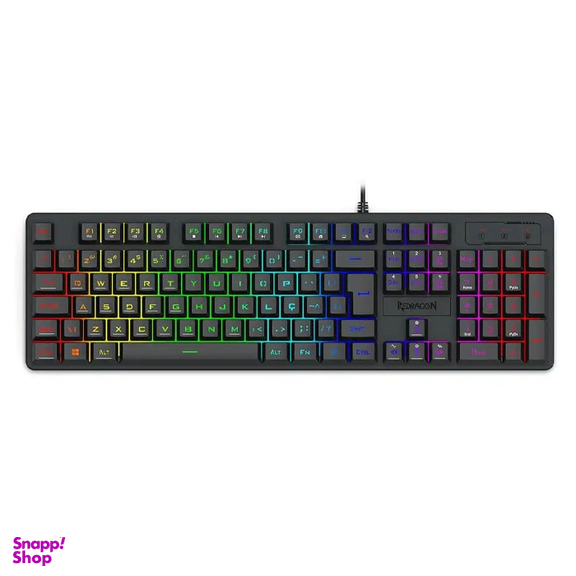 کیبورد باسیم مخصوص بازی ردراگون مدل K521 Rainbow