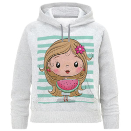 هودی دخترانه مدل دختر و هندوانه A261