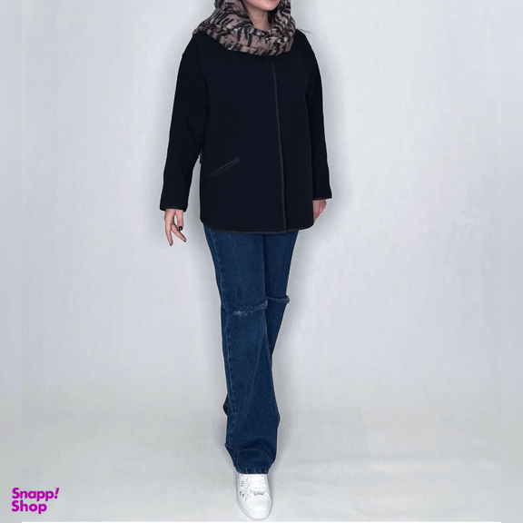 مانتو زنانه کد 527 رنگ مشکی
