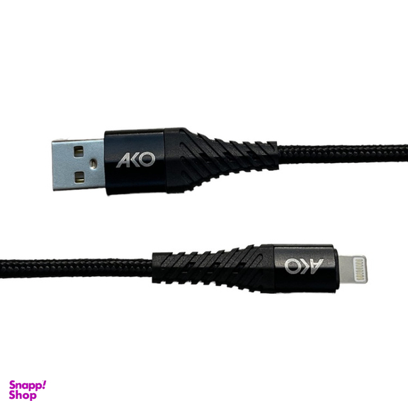 کابل دیتا USB به Lightning آکو مدل AC-10 طول 1 متر