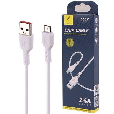 کابل USB به MicroUSB اسکای دلفین مدل S66V طول 1 متر