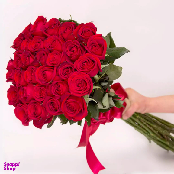 دسته گل رز طبیعی کد 21950