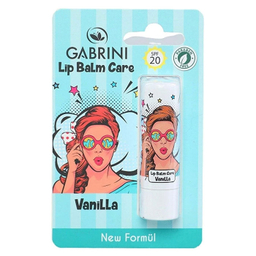 بالم لب ضدآفتاب SPF20 گابرینی سری new formul مدل Vanila