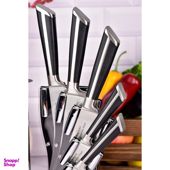 سرویس چاقو آشپزخانه 8 پارچه یونیک طرح 3 کد 5500