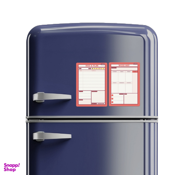 مگنت یخچال لاژید مدل پلنر روزانه و هفتگی کد MGNT074 سایز 20×30 سانتی متر