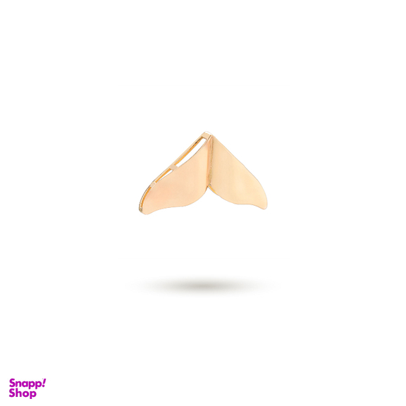 آویز گردنبند طلا 18 عیار زنانه میلی گالری طرح دم وال کد MT1318