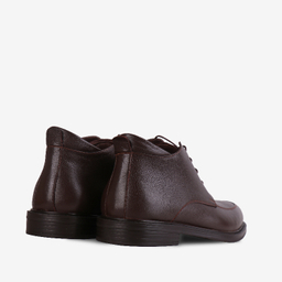 نیم بوت مردانه چرم مونو کد J5527-088 رنگ قهوه ای