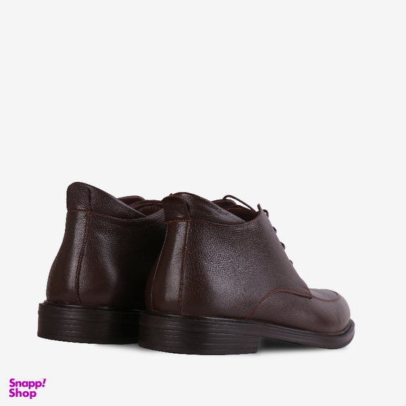 نیم بوت مردانه چرم مونو کد J5527-088 رنگ قهوه ای