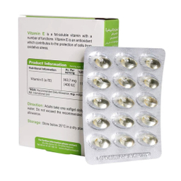 کپسول نرم ژلاتینی ویتامین E 400 واحد ویوا تیون بسته 30 عددی