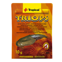 غذا ماهی تروپیکال مدل Triops وزن 10 گرم