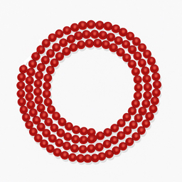 مروارید ریسه ای پلاستیکی مدل ART06 سایز 6