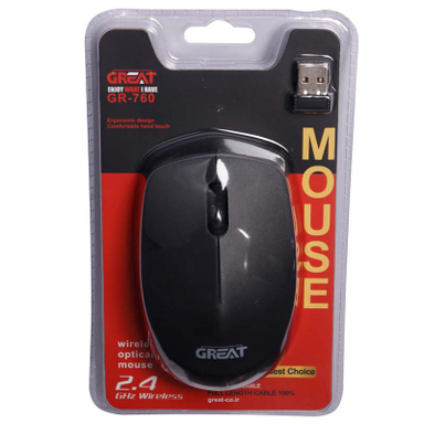 ماوس بی سیم گریت مدل GR-760