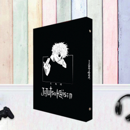 دفتر کلاسوری 100 برگ پدیده نقش مدل jujutsu kaisen کد 80
