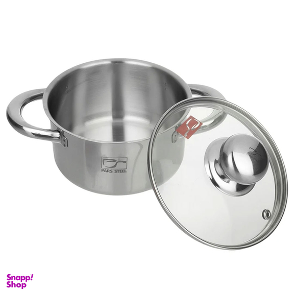 قابلمه پارس استیل مدل کف سه لایه 140 سایز 14