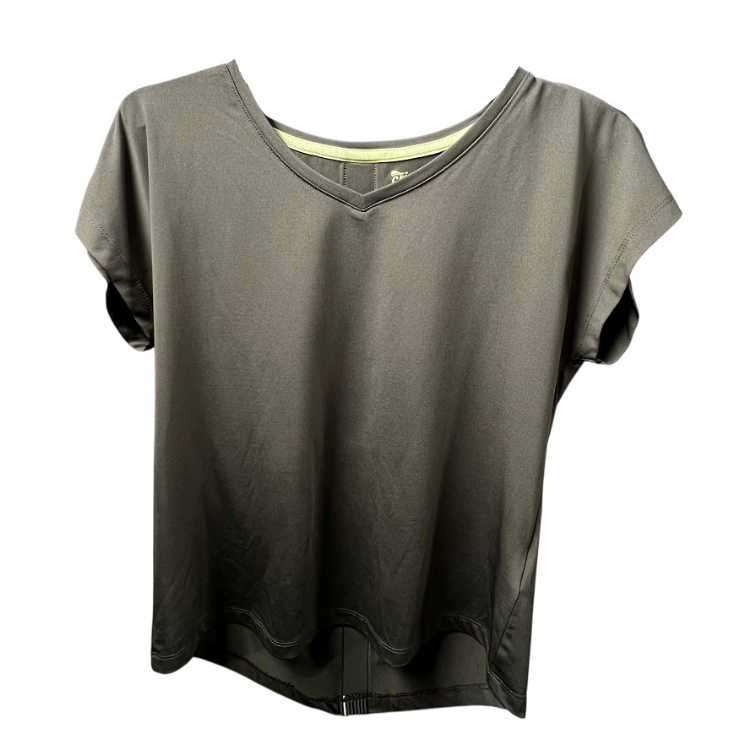 تیشرت ورزشی زنانه طرح کرویت رنگ سبز لجنی