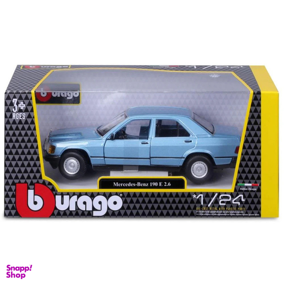 ماکت ماشین بوراگو مدل Mercedes Benz 190E 2.6 W201