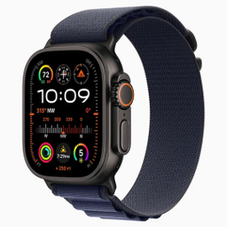 ساعت هوشمند اپل مدل Ultra 2 Black Titanium Case Alpine Loop 49mm