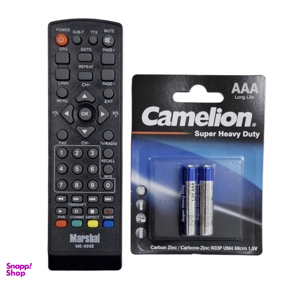 ریموت کنترل مارشال مدل ME-885E به همراه باتری