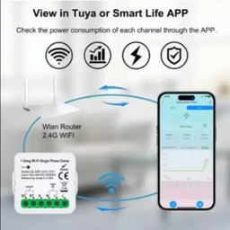کلمپ اندازه گیری جریان هوشمند تک‌ فاز مدل PST-PW02 WiFi