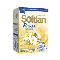 پودر ماشین لباسشویی سافتلن سری Gold Selection مدل Perfect And Shine حجم 500 گرم