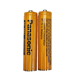 باتری نیم قلمی قابل شارژ تلفن بی سیم پاناسونیک مدل Ni-MH/HHR-55AAAB بسته 2 عددی