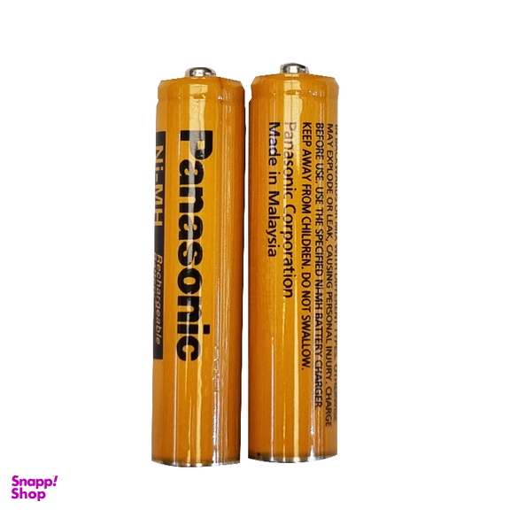 باتری نیم قلمی قابل شارژ تلفن بی سیم پاناسونیک مدل Ni-MH/HHR-55AAAB بسته 2 عددی