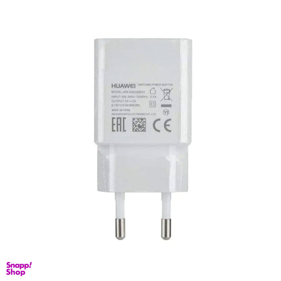 شارژر دیواری هوآوی (Huawei) مدل Hw-050200E01 به همراه کابل تبدیل Micro USB