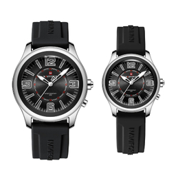 ست ساعت مچی عقربه‌ ای زنانه و مردانه نیوی فورس مدل NF9256