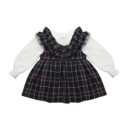 ست بلوز و سارافون دخترانه فیورلا مدل دلژین 23501