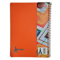 دفتر مشق 100 برگ ایفل مدل ساده مجموعه 3 عددی