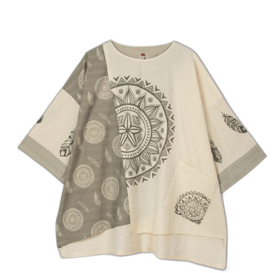 پانچو زنانه طرح Dreamcatcher
